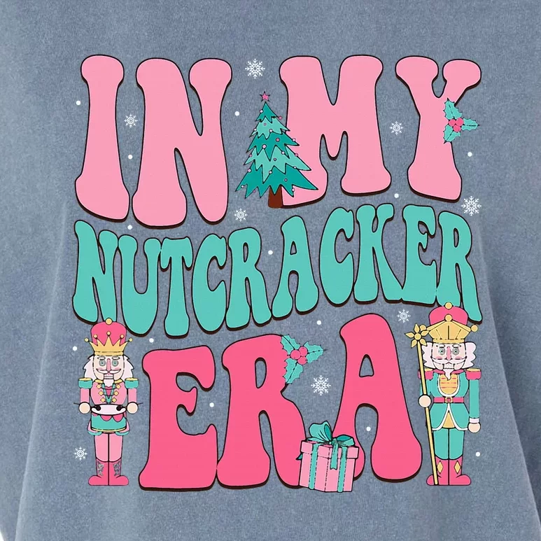 Nutcracker Squad In My Nutcracker Era Christmas Garment-Dyed Women's Muscle Tee