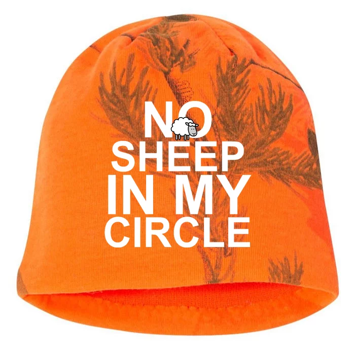 No Sheep In My Circle Kati - Camo Knit Beanie