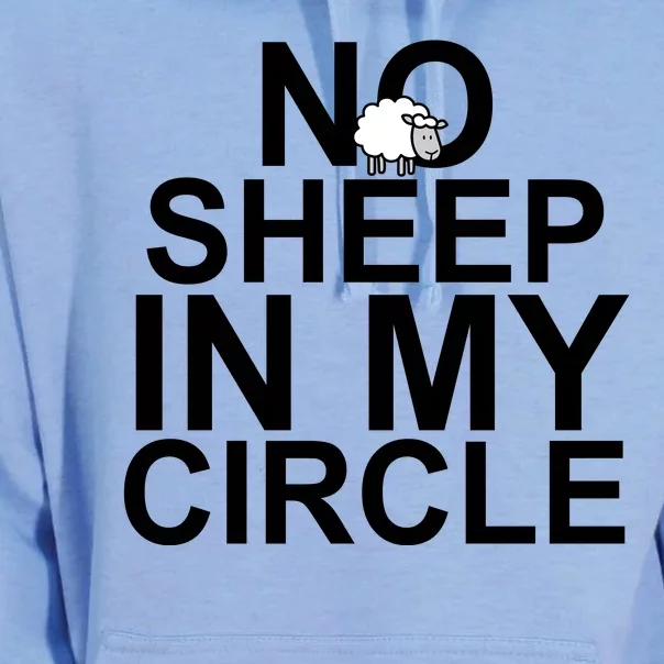 No Sheep In My Circle Unisex Surf Hoodie