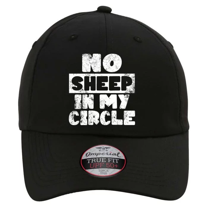 No Sheep In My Circle Distressed The Original Performance Cap