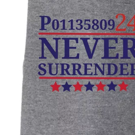 Never Surrender Inmate P01135809 Fulton County Georgia Jail Prisoner Inmate Doggie 3-End Fleece Hoodie