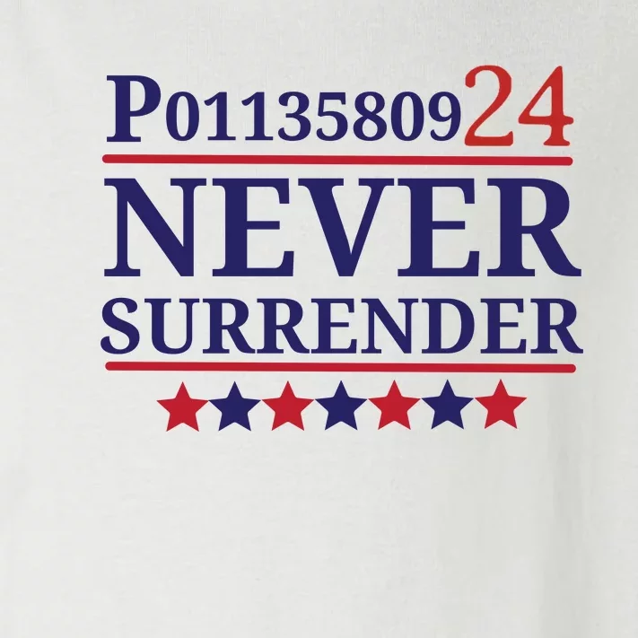 Never Surrender Inmate P01135809 Fulton County Georgia Jail Prisoner Inmate Toddler Long Sleeve Shirt