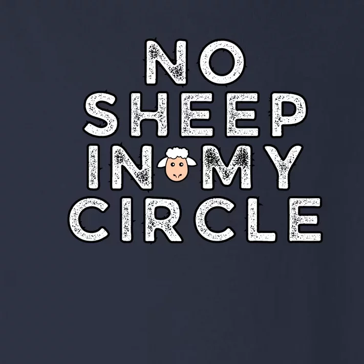 No S.H.E.E.P In My Circle Toddler Long Sleeve Shirt