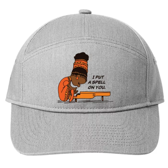 Nina Simone I Put A Spell On You 7-Panel Snapback Hat