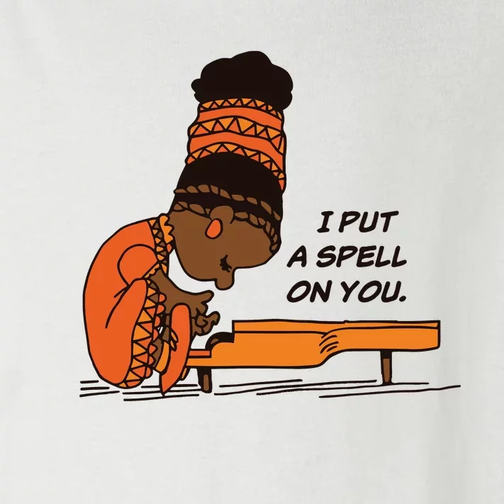 Nina Simone I Put A Spell On You Toddler Long Sleeve Shirt