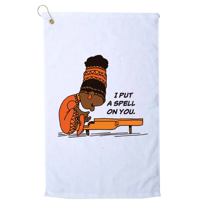 Nina Simone I Put A Spell On You Platinum Collection Golf Towel