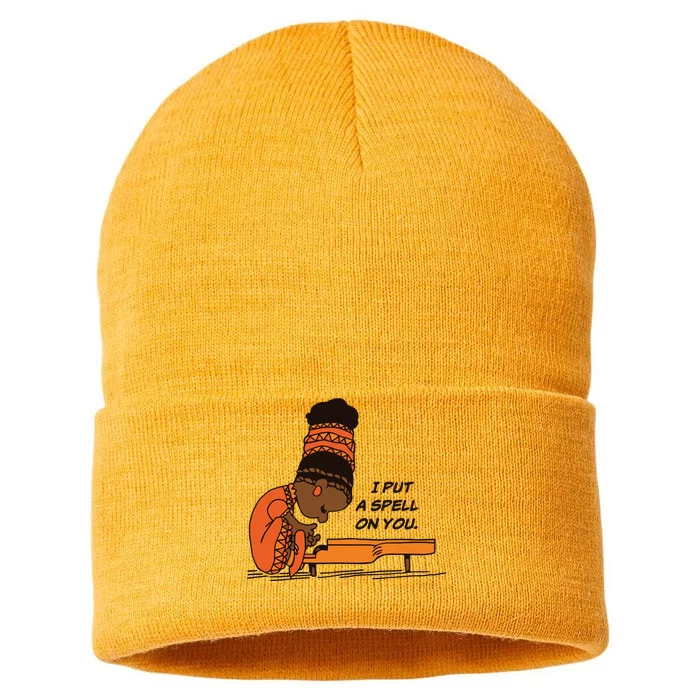 Nina Simone I Put A Spell On You Sustainable Knit Beanie