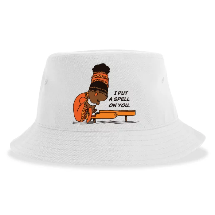 Nina Simone I Put A Spell On You Sustainable Bucket Hat