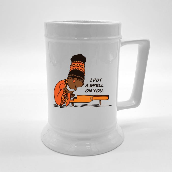 Nina Simone I Put A Spell On You Front & Back Beer Stein