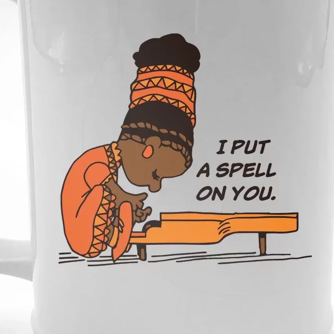 Nina Simone I Put A Spell On You Front & Back Beer Stein