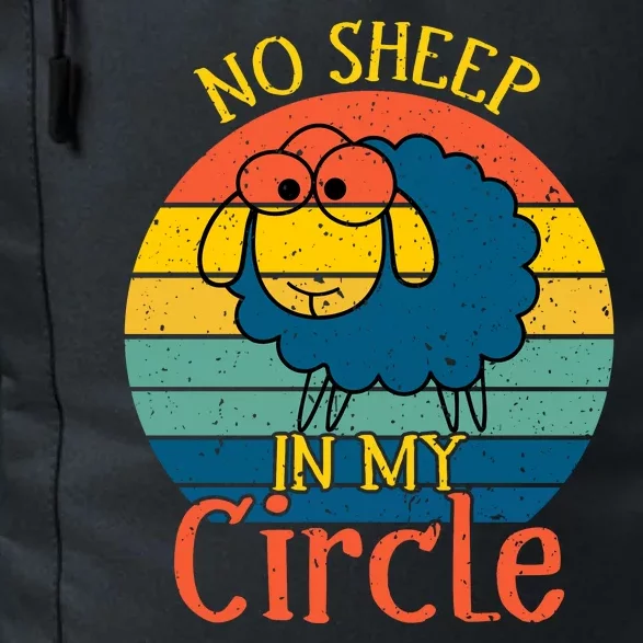 No Sheep In My Circle Daily Commute Backpack