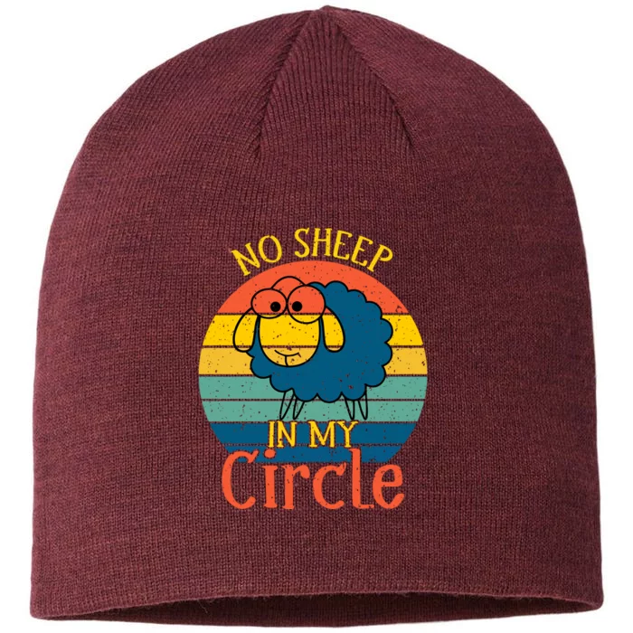 No Sheep In My Circle 8 1/2in Sustainable Knit Beanie