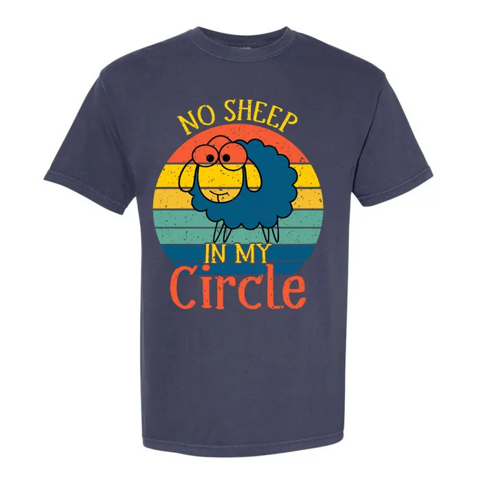 No Sheep In My Circle Garment-Dyed Heavyweight T-Shirt