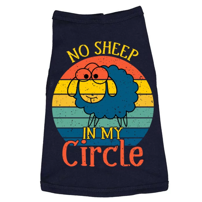 No Sheep In My Circle Doggie Tank