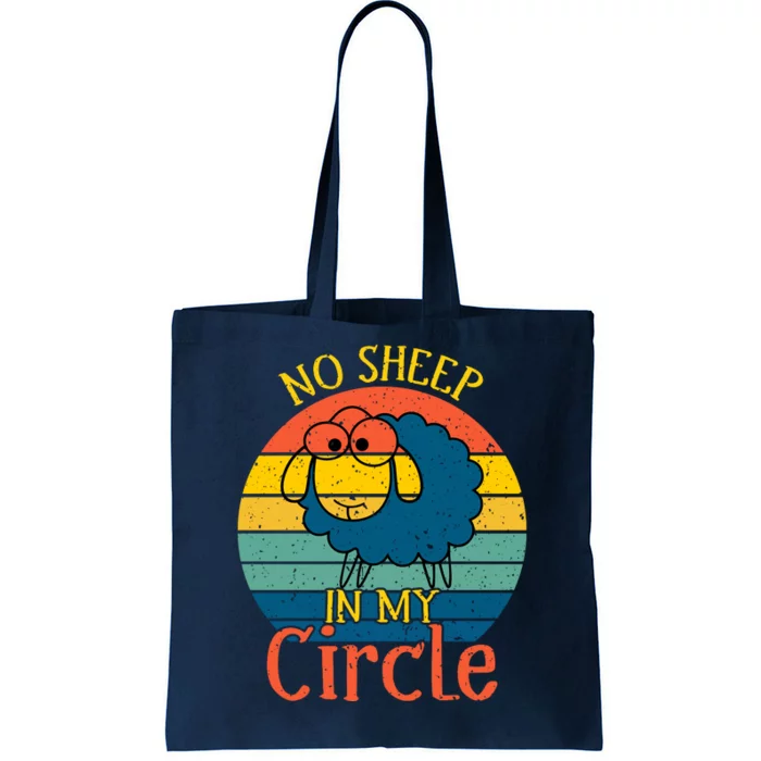 No Sheep In My Circle Tote Bag