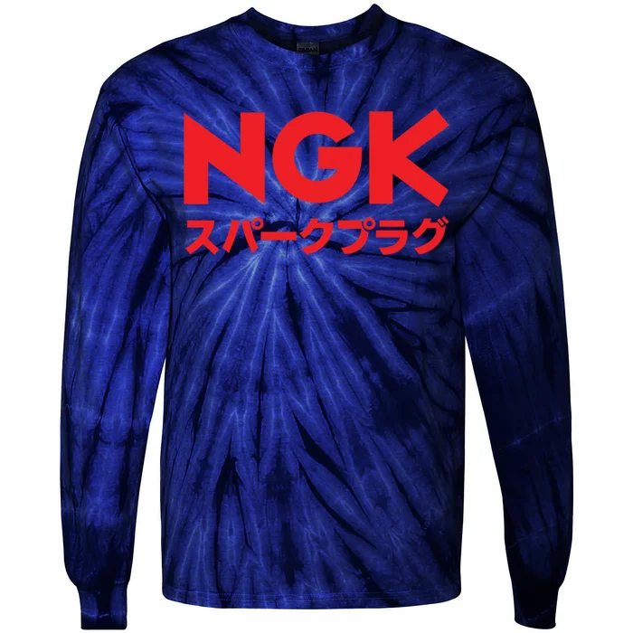 Ngk Sparkplugs Japan Tie-Dye Long Sleeve Shirt