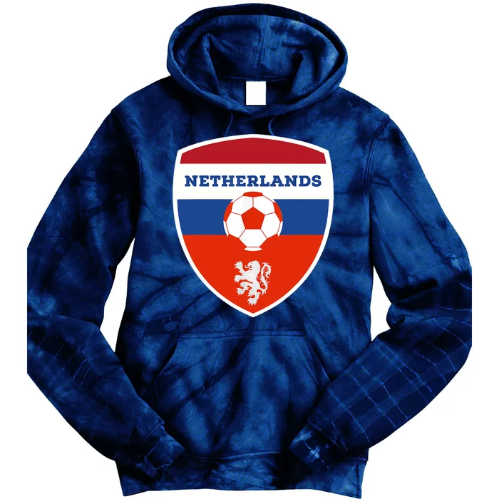 Netherlands Soccer Jersey Gift Netherlands Football Fans Tie Dye Hoodie