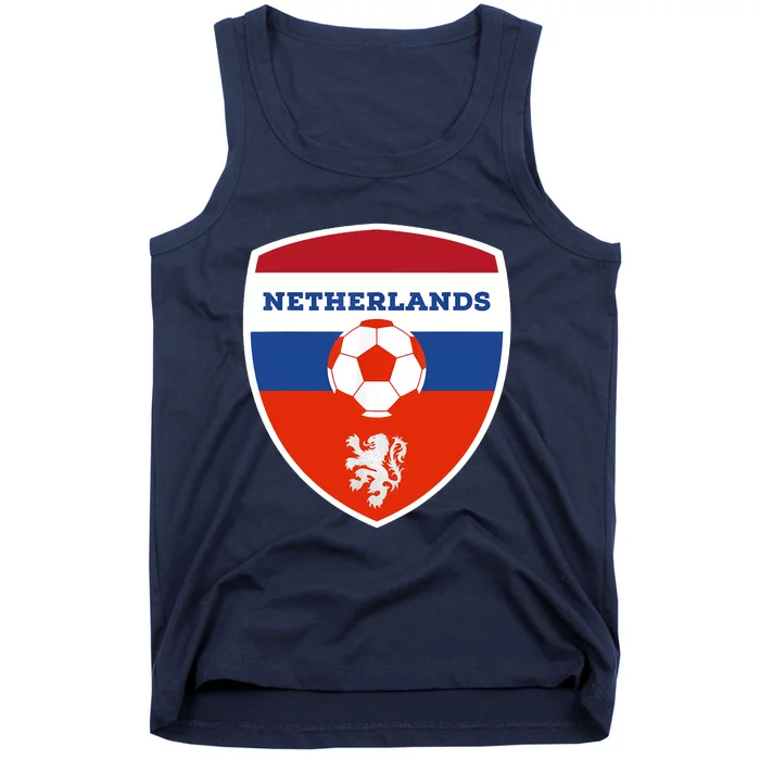 Netherlands Soccer Jersey Gift Netherlands Football Fans Tank Top