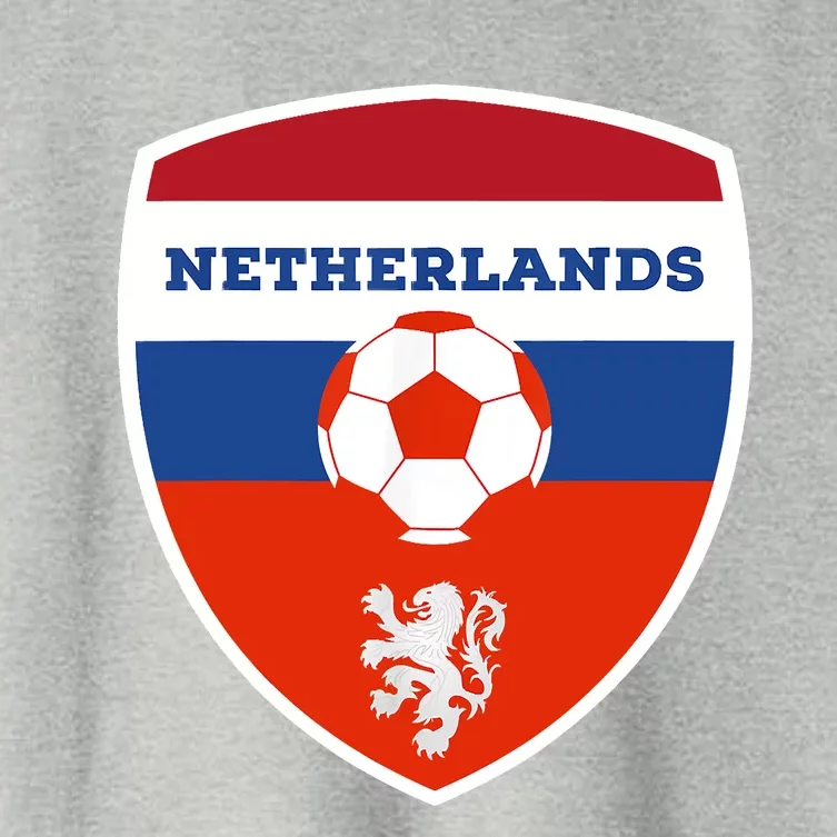 Netherlands Soccer Jersey Gift Netherlands Football Fans Women's Crop Top Tee