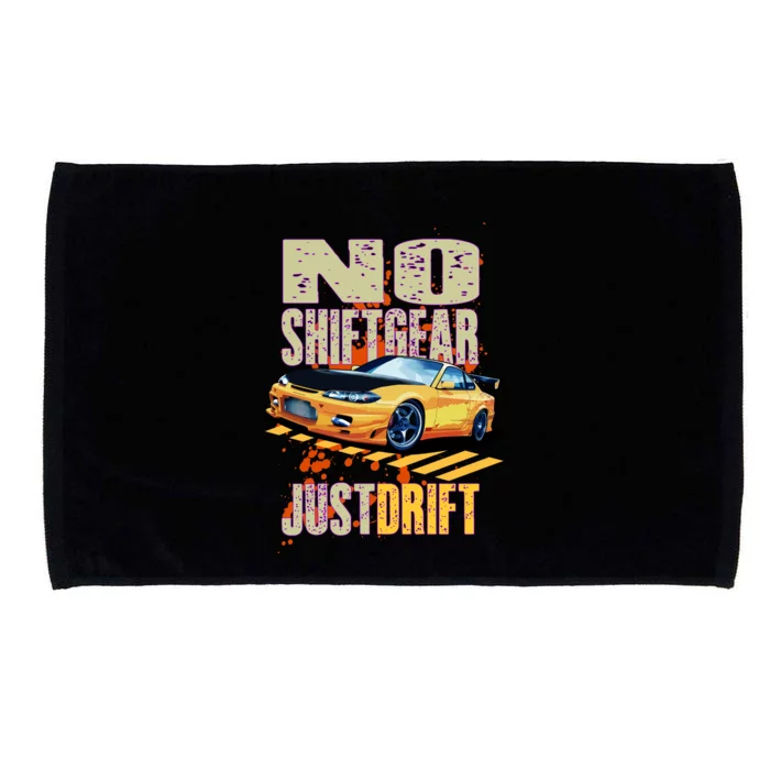 No Shiftgear Just Drift Car Fanatic Microfiber Hand Towel