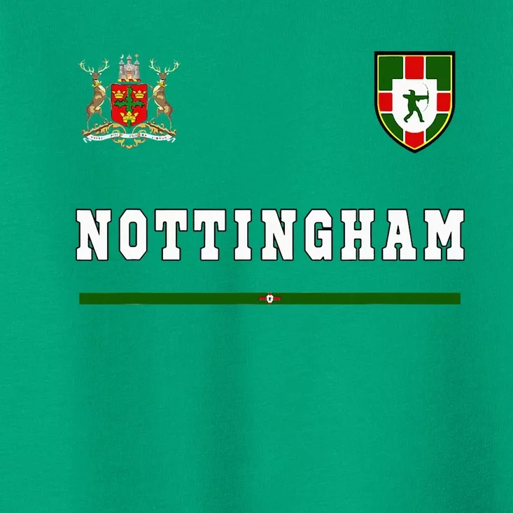 Nottingham Sportssoccer Jersey Flag Football Toddler T-Shirt