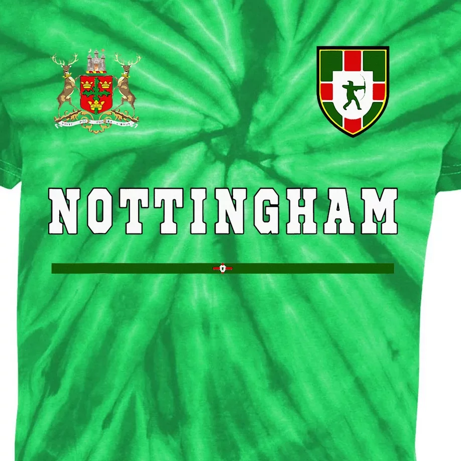 Nottingham Sportssoccer Jersey Flag Football Kids Tie-Dye T-Shirt