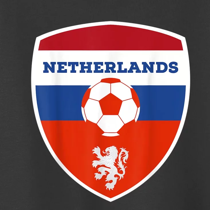 Netherlands Soccer Jersey Gift Netherlands Football Fans Toddler T-Shirt