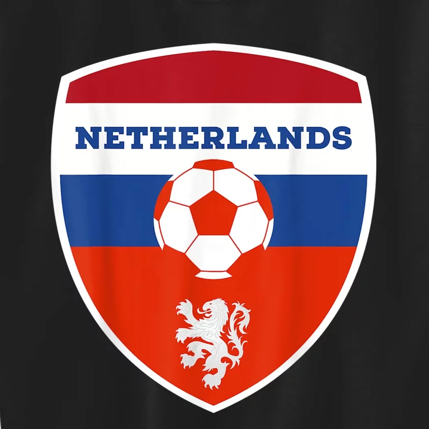 Netherlands Soccer Jersey Gift Netherlands Football Fans Kids Sweatshirt