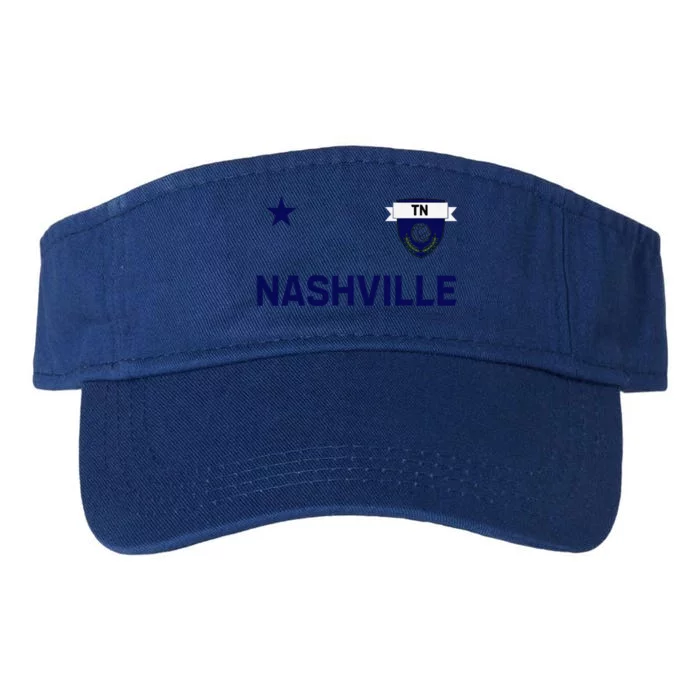 Nashville Soccer Jersey Valucap Bio-Washed Visor