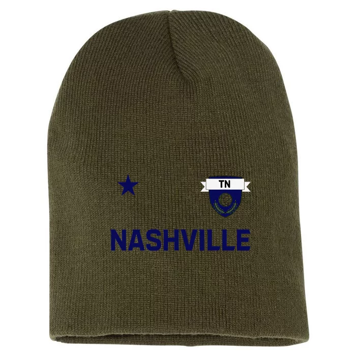 Nashville Soccer Jersey Short Acrylic Beanie