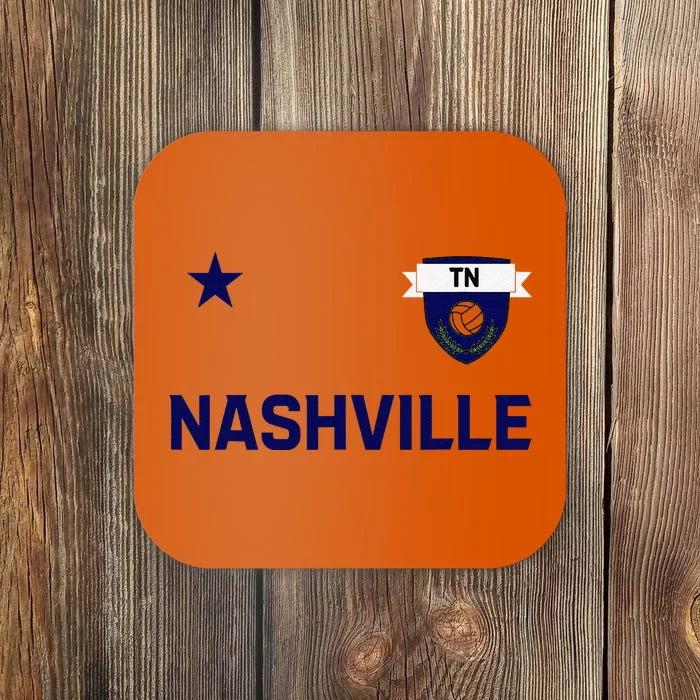 Nashville Soccer Jersey Coaster