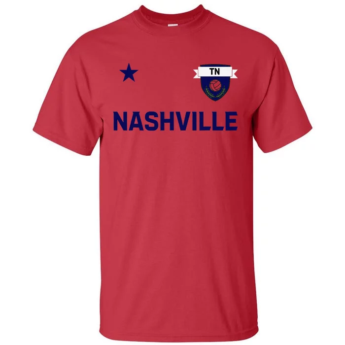 Nashville Soccer Jersey Tall T-Shirt