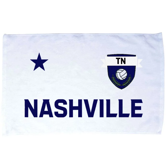 Nashville Soccer Jersey Microfiber Hand Towel