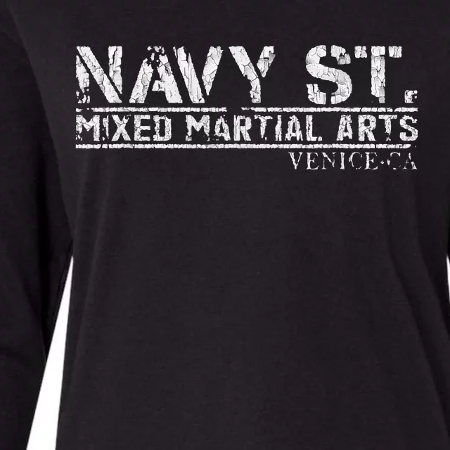 Navy Street Kingdom MMA Mixed Martial Arts Gift Womens Cotton Relaxed Long Sleeve T-Shirt