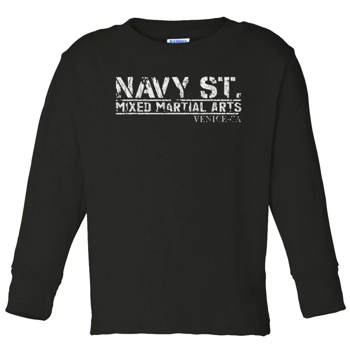 Navy Street Kingdom MMA Mixed Martial Arts Gift Toddler Long Sleeve Shirt