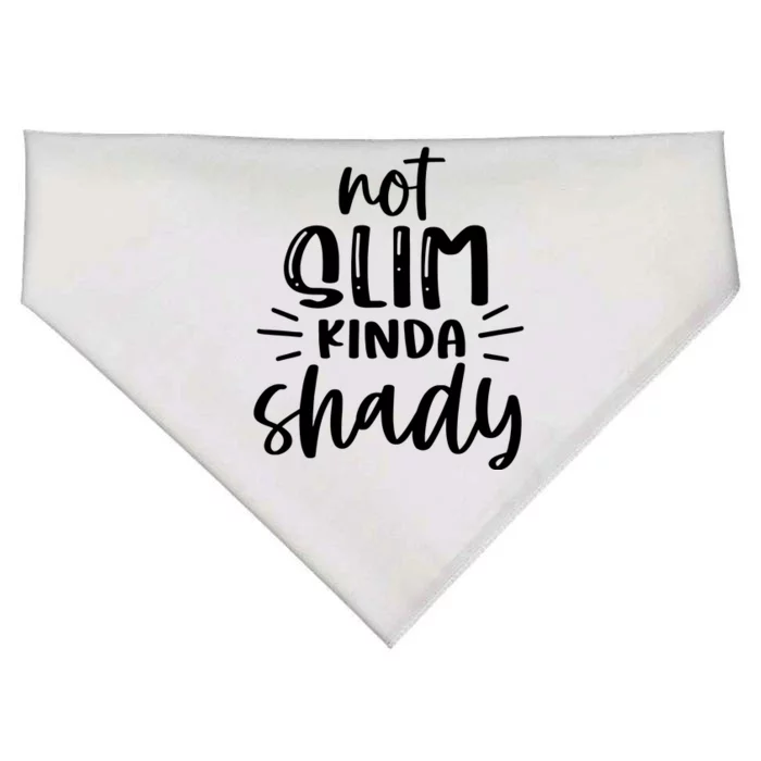 Not Slim Kinda Shady USA-Made Doggie Bandana