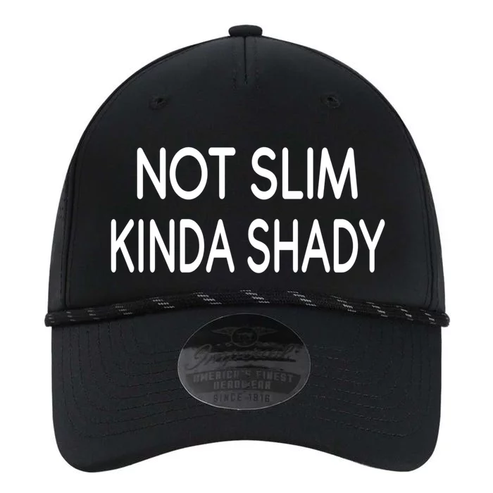 Not Slim Kinda Shady Funny Saying Gift Performance The Dyno Cap