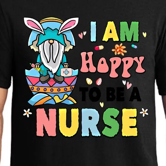 Nur Se Life Happy Easter Day Gnome Bunny Eggs Graphic Great Gift Pajama Set