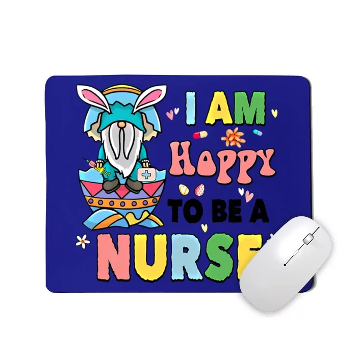 Nur Se Life Happy Easter Day Gnome Bunny Eggs Graphic Great Gift Mousepad