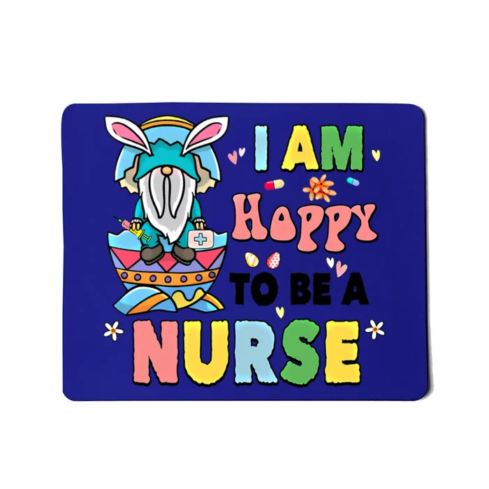 Nur Se Life Happy Easter Day Gnome Bunny Eggs Graphic Great Gift Mousepad