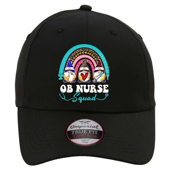 Nurse Squad Leopard Rainbow Gnome Ob Nurse Gift The Original Performance Cap