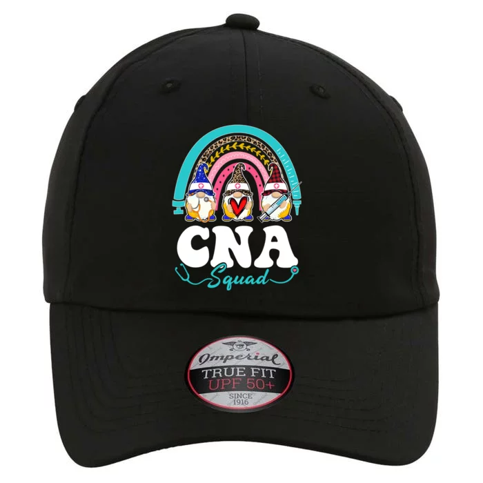 Nurse Squad Leopard Rainbow Gnome Cna Gift The Original Performance Cap