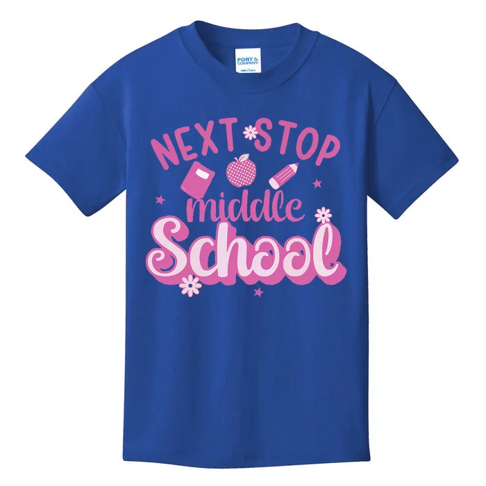 Next Stop Middle School Graduation Kids T-Shirt