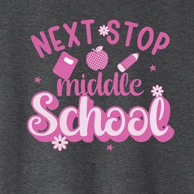 Next Stop Middle School Graduation Women's Crop Top Tee