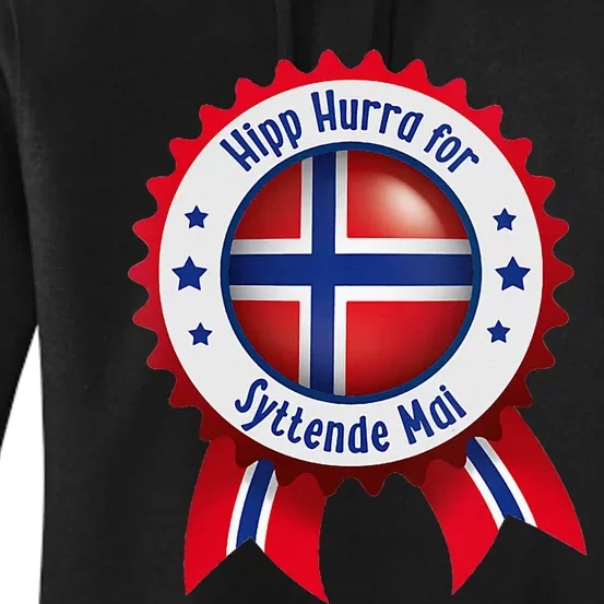 Norwegian Syttende Mai Celebration Women's Pullover Hoodie