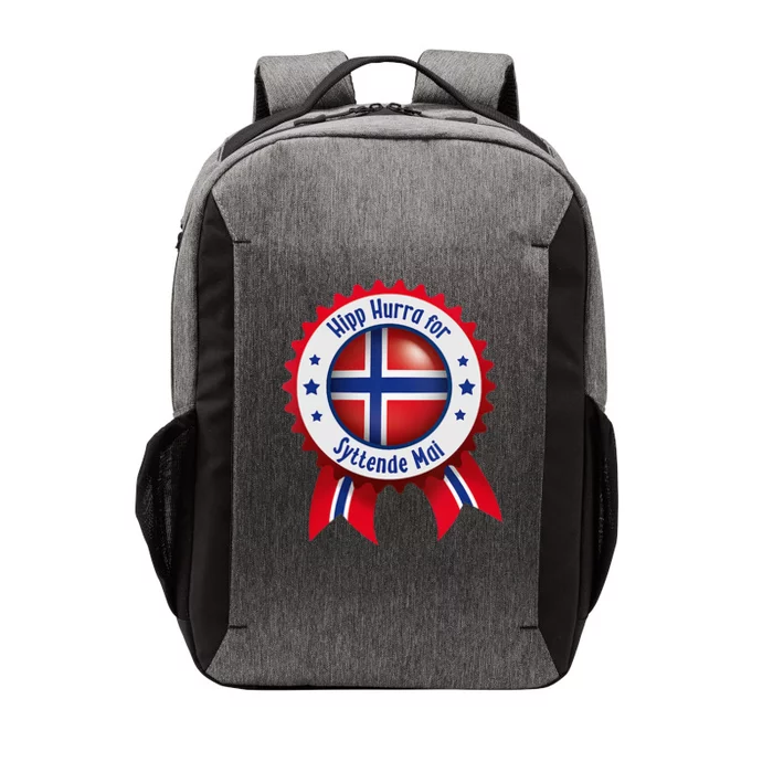 Norwegian Syttende Mai Celebration Vector Backpack