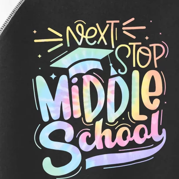 Next Stop Middle School Tie Dye Toddler Fine Jersey T-Shirt