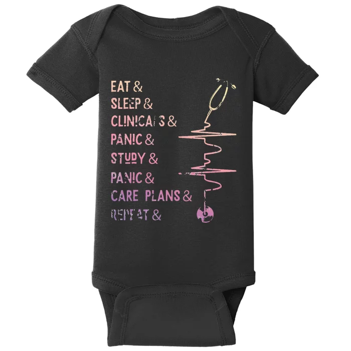 Nursing Student Medical School Nurse Baby Bodysuit