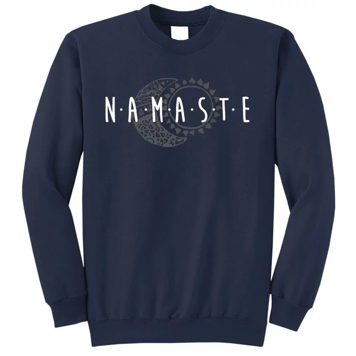 Namaste Sun Moon Cute Boho Hipster Design Yoga Gift Sweatshirt