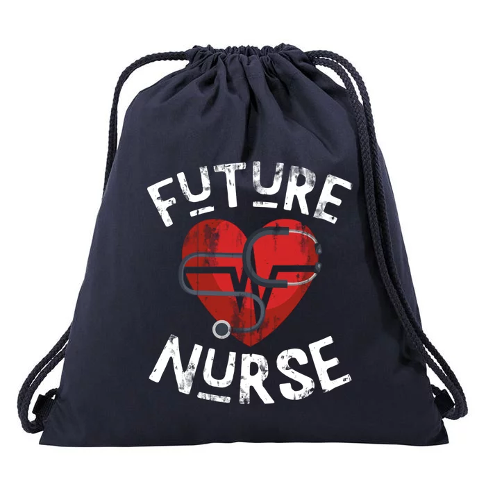 Nursing Student Medical School Love Nurse Cute Gift Drawstring Bag